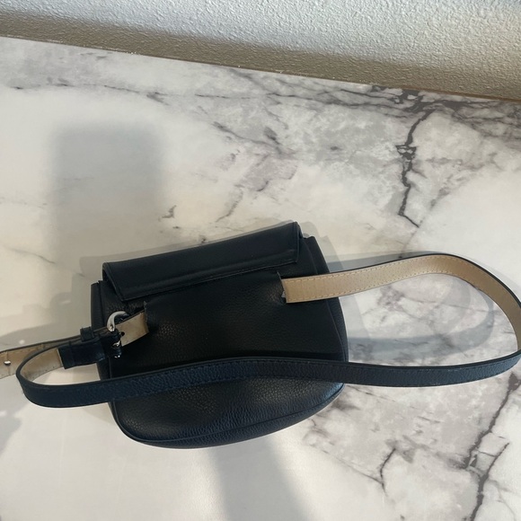 Vince Camuto Black Leather Crossbody  Mini Bag - Picture 4 of 8